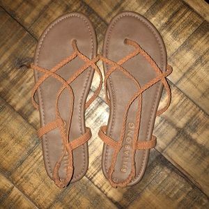 Strappy sandals